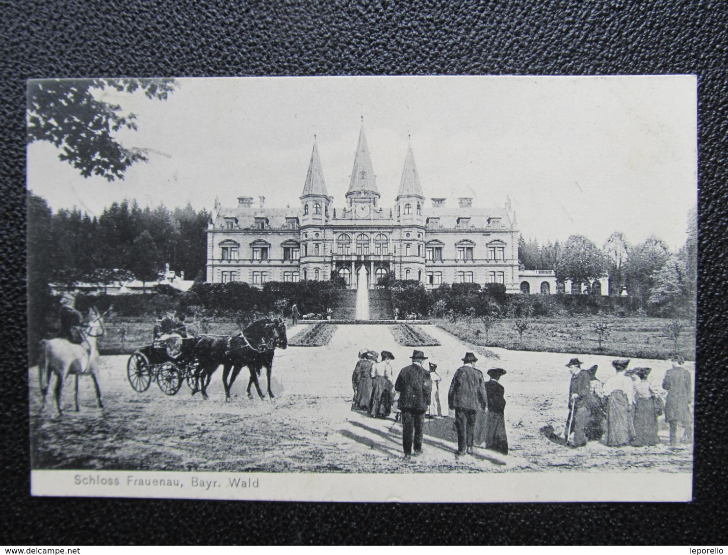 AK Frauenau B. Regen Schloss 1908 /// D*40589 - Regen