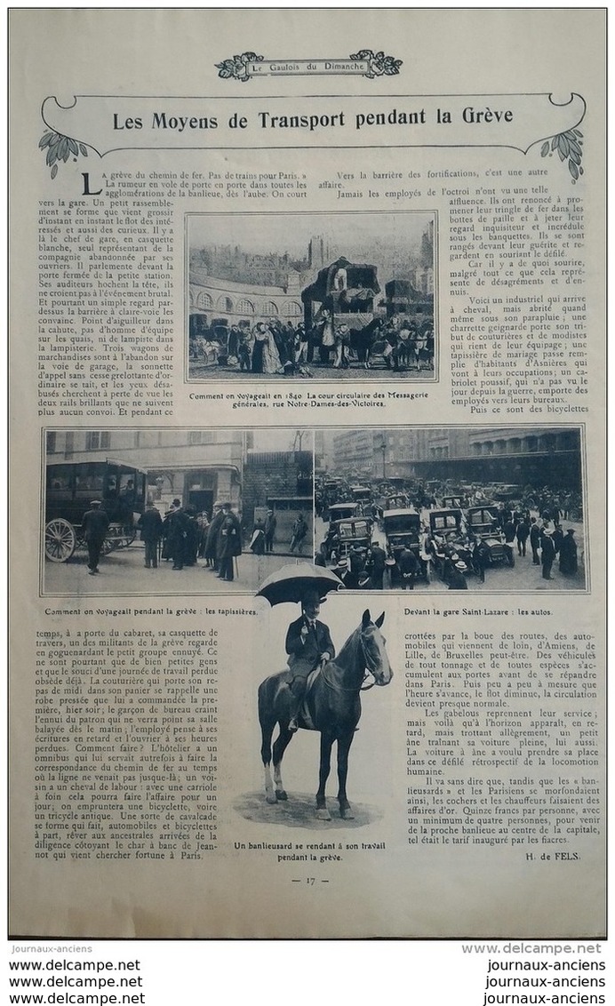 1910 COLISÉE DE ROME - DE GIBRALTAR À WOODNORTON - RÉVOLUTION PORTUGAISE - COMÉDIE FRANCAISE - GREVE GARE SAINT LAZARE