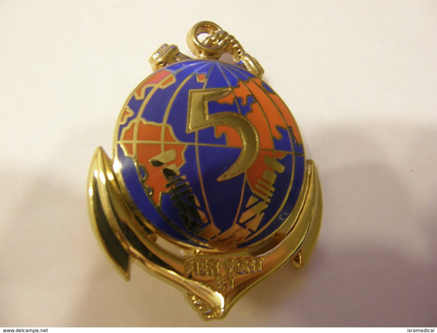 FRANCE MILITARY SIGN FIER PORT ET NAVY ENAMEL BADGE 6 - Militaria