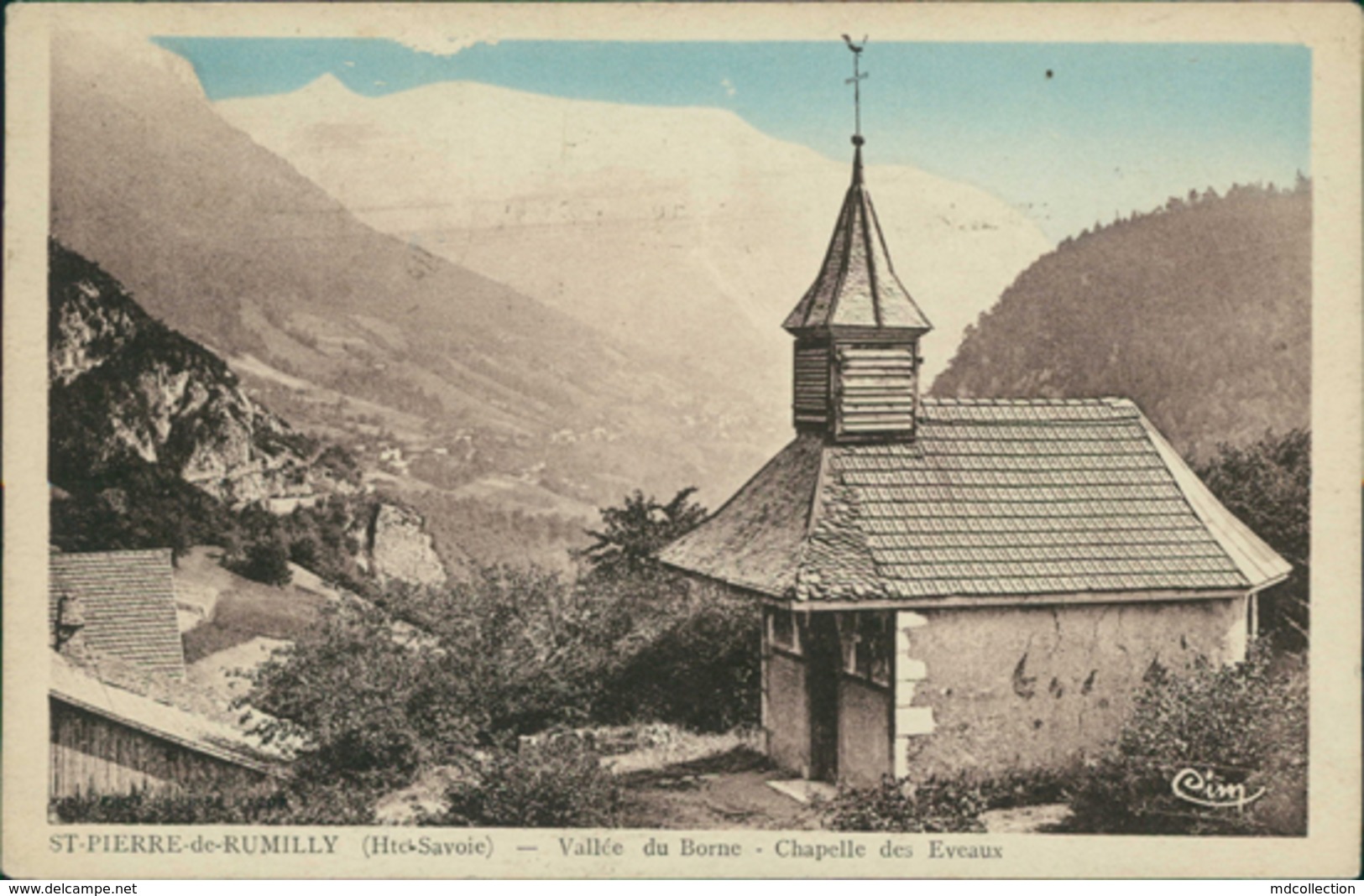 74 SAINT PIERRE EN FAUCIGNY / Vallee Du Borne - Chapelle Des Evraux / - Autres & Non Classés