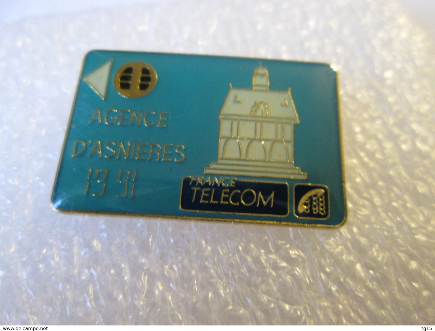 PIN'S  CARTE  FRANCE  TELECOM  AGENCE D ASNIERES - France Telecom