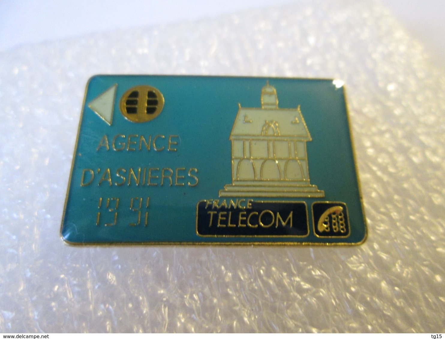 PIN'S  CARTE  FRANCE  TELECOM  AGENCE D ASNIERES - France Telecom