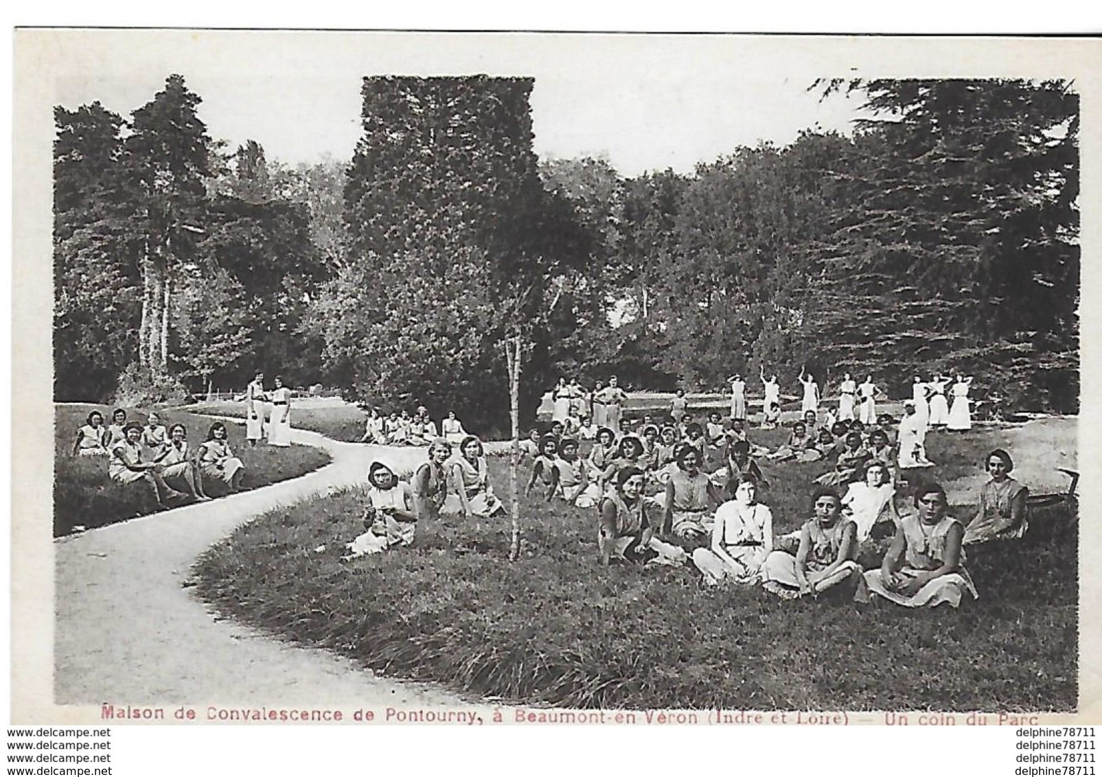 Maison De Convalescence De Pontourny , à Beaumont-en-Véron - Autres & Non Classés