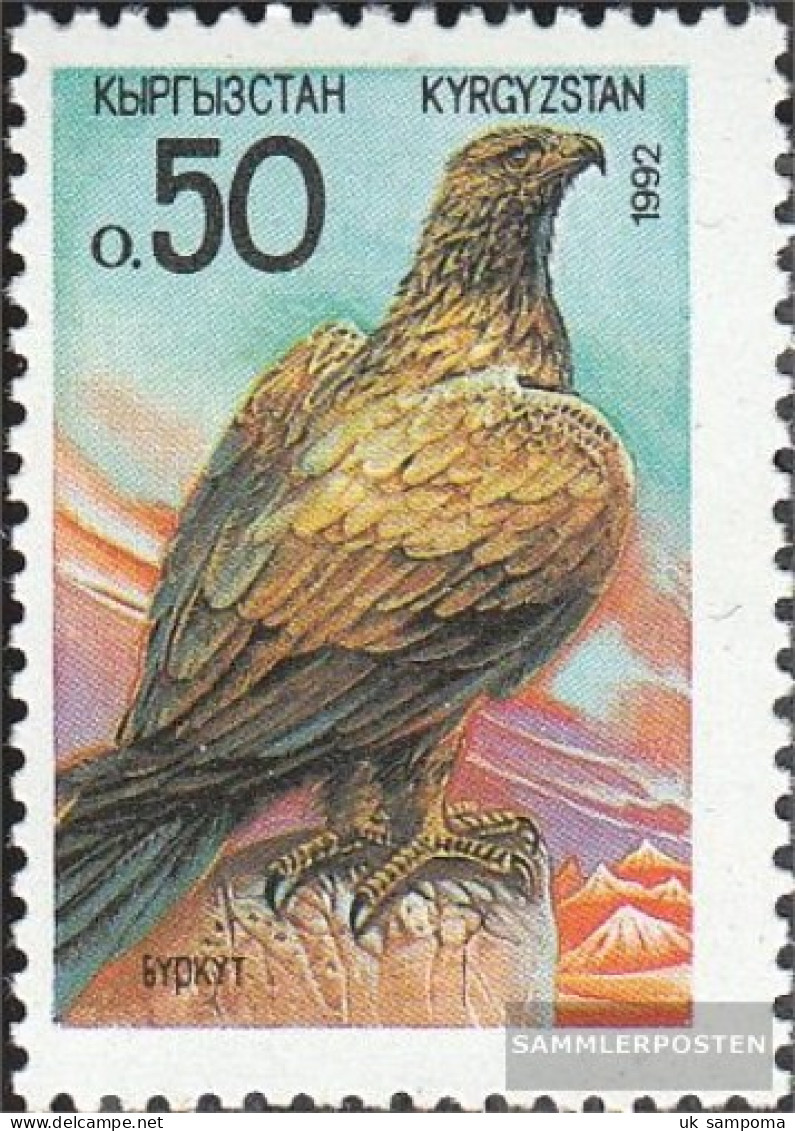 Kirgisistan 2 (complete Issue) Unmounted Mint / Never Hinged 1992 Animals - Kyrgyzstan