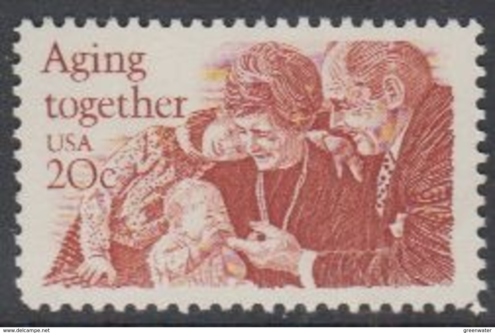 USA 1982 Aging Together 1v ** Mnh (45081G) - Ongebruikt