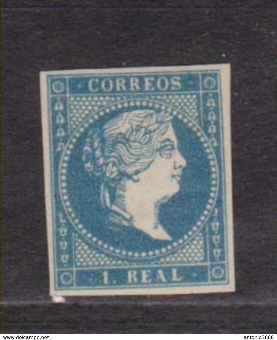 Año 1856 Edifil 49 1r Isabel II - Used Stamps