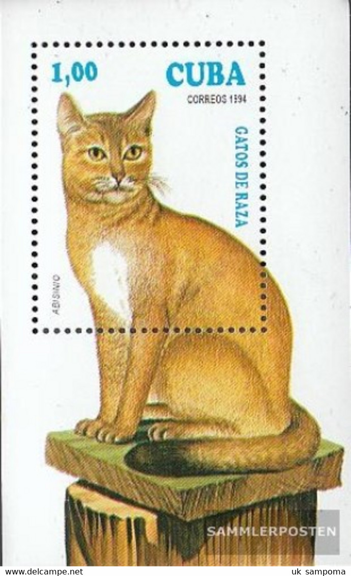 Cuba Block137 (complete Issue) Unmounted Mint / Never Hinged 1994 Cat Breeds - Unused Stamps