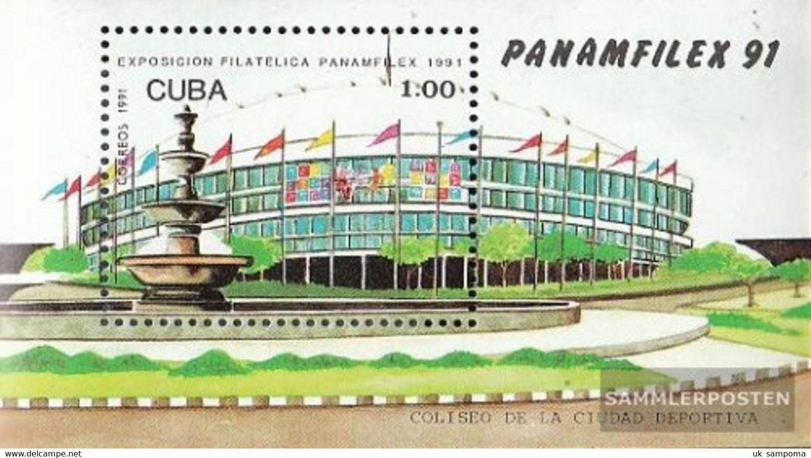 Cuba Block124 (complete Issue) Unmounted Mint / Never Hinged 1991 PANAMFILEX 91, Havana - Unused Stamps