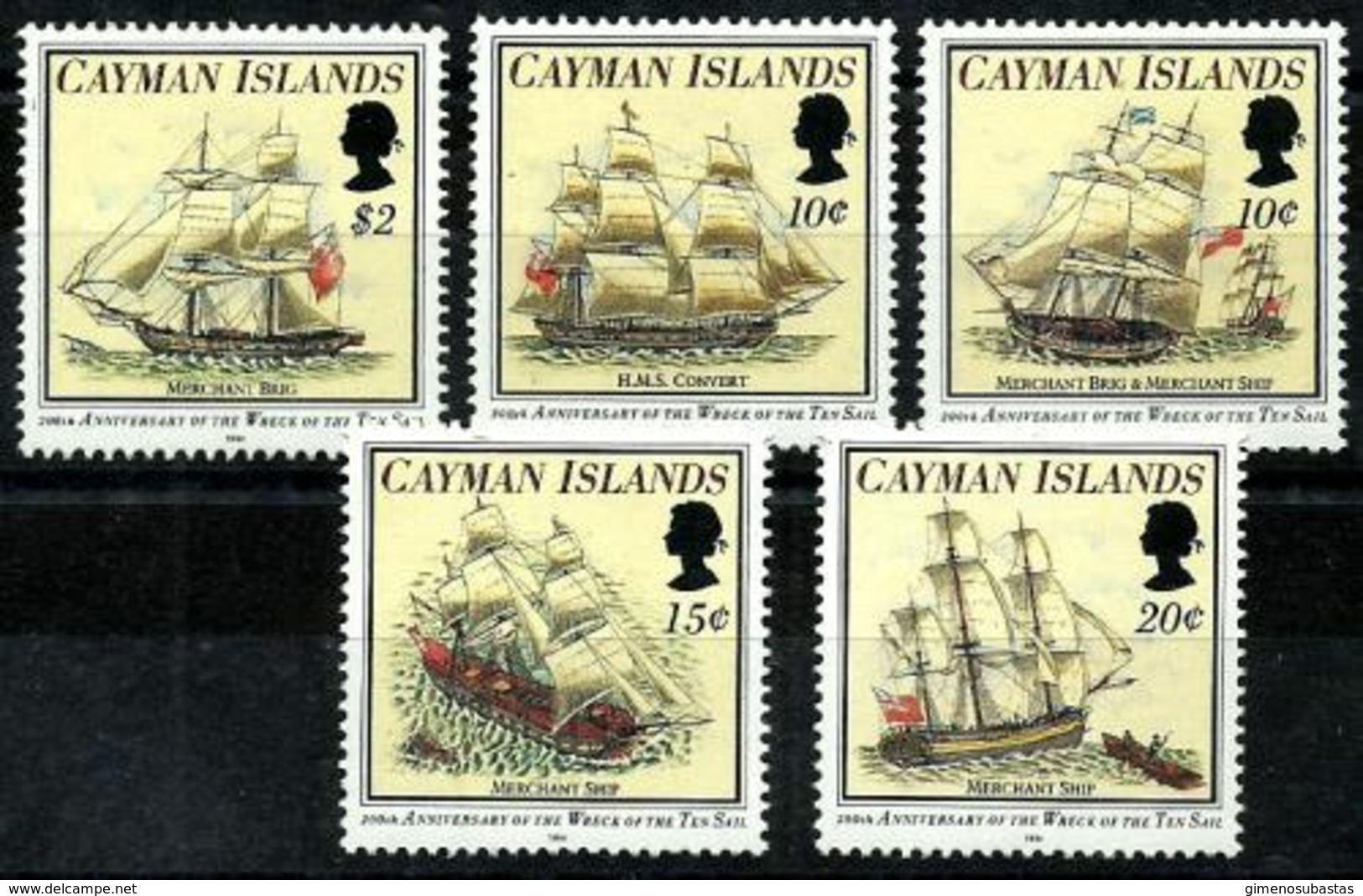 Caimanes Nº 739/43 Nuevo - Cayman Islands