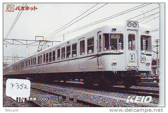 TC  Tram Train (7352) Trein Locomotive Japon Japan - Treni