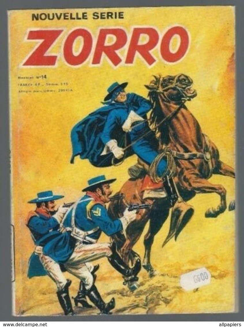 Zorro Nouvelle Série N°14 Le Yankee - El Desperado - Les Bambous De 1985 - Zorro