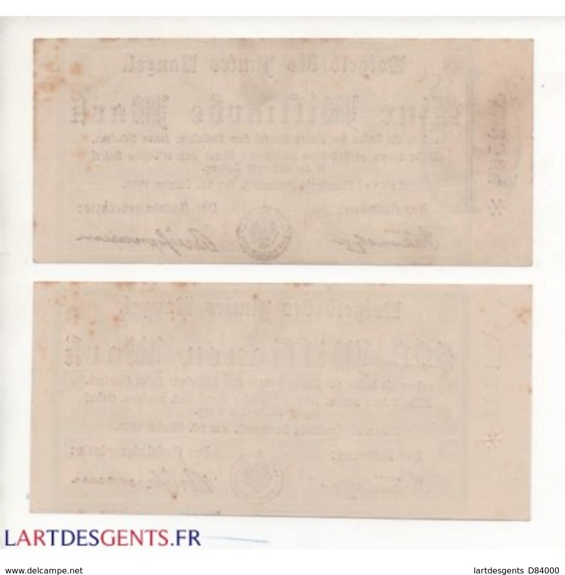 NOTGELD - RAUXEL - 2 Different Notes (R022) - [11] Emissioni Locali