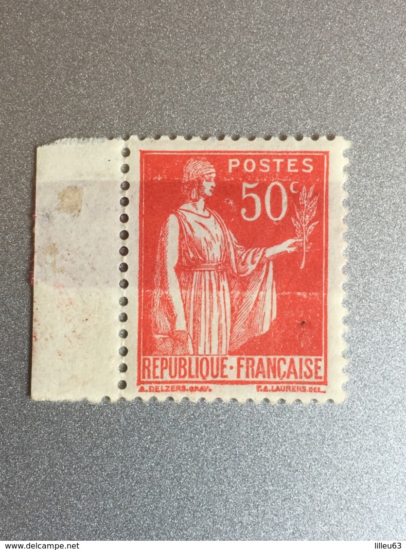 Type Paix 283 Variete Impression Sonnette  Type - Unused Stamps
