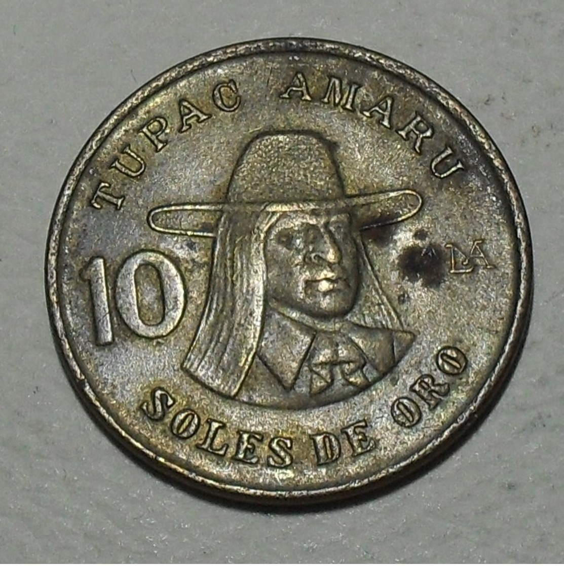 1978 - Pérou - Peru - 10 SOLES DE ORO - KM 272.2 - Peru