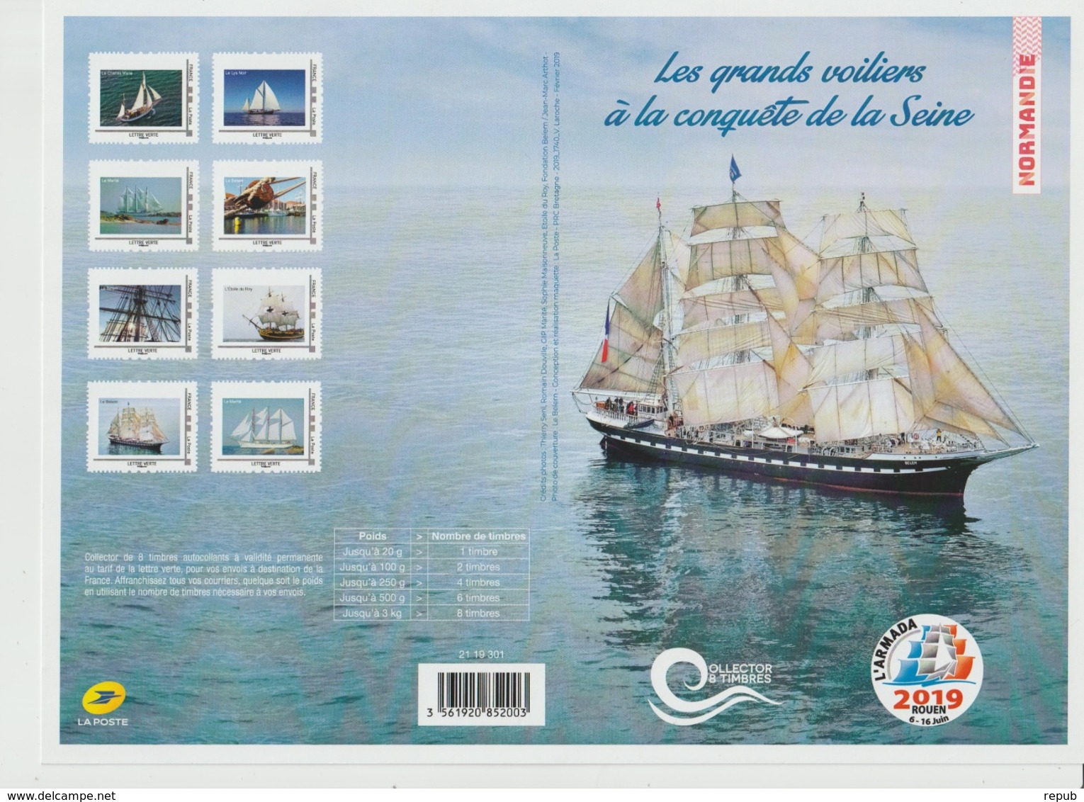 France Collector 2019 Armada Rouen - Andere & Zonder Classificatie