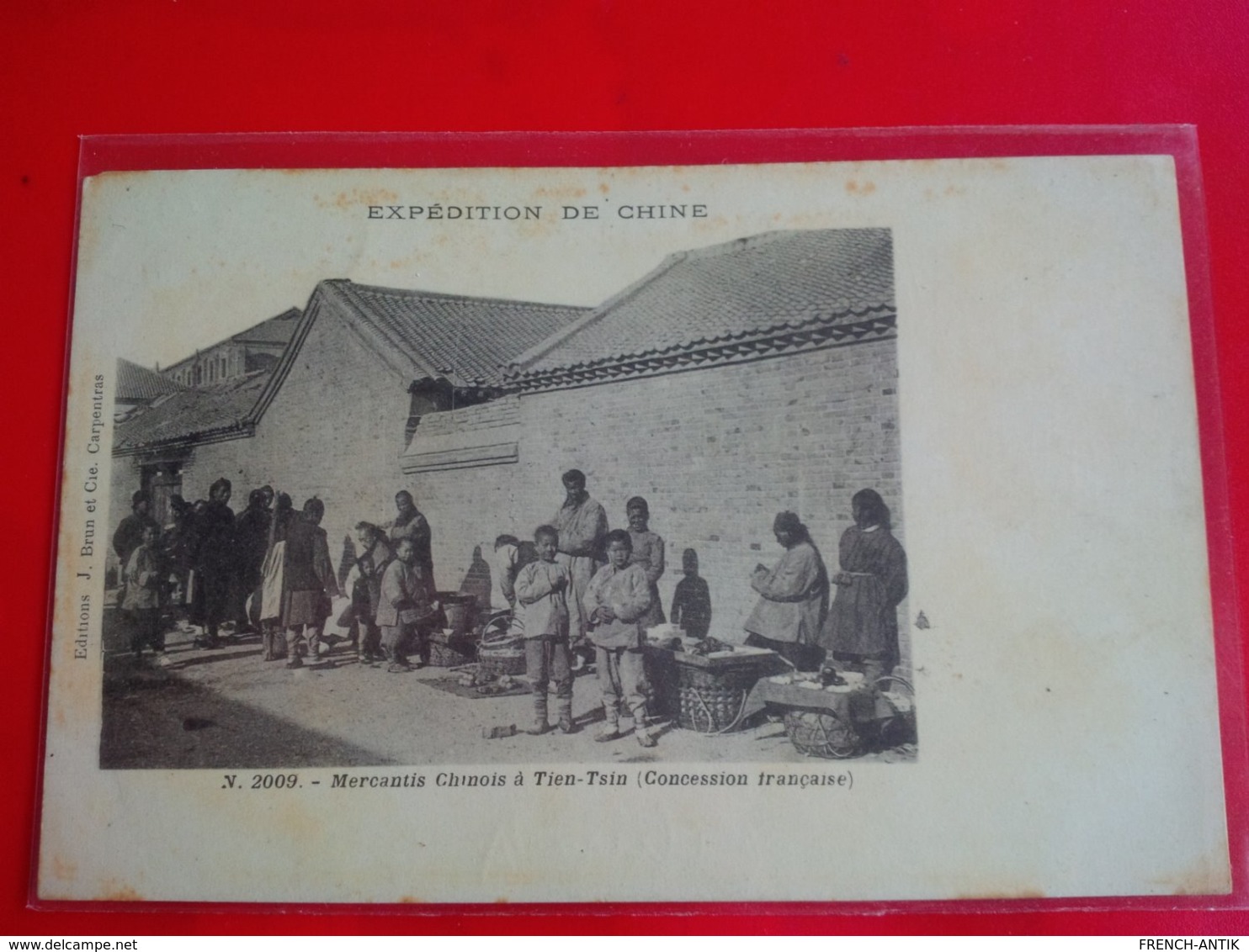 EXPEDITION DE CHINE MERCANTIS CHINOIS A TIEN TSIN - Chine