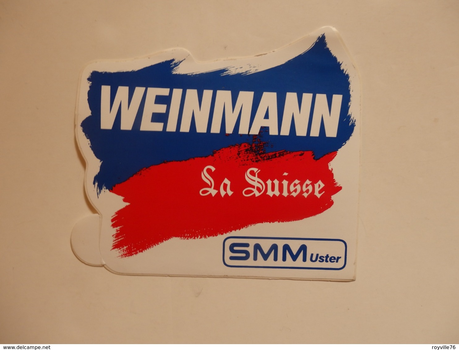 Autocollant Weinmann La Suisse. - Other & Unclassified