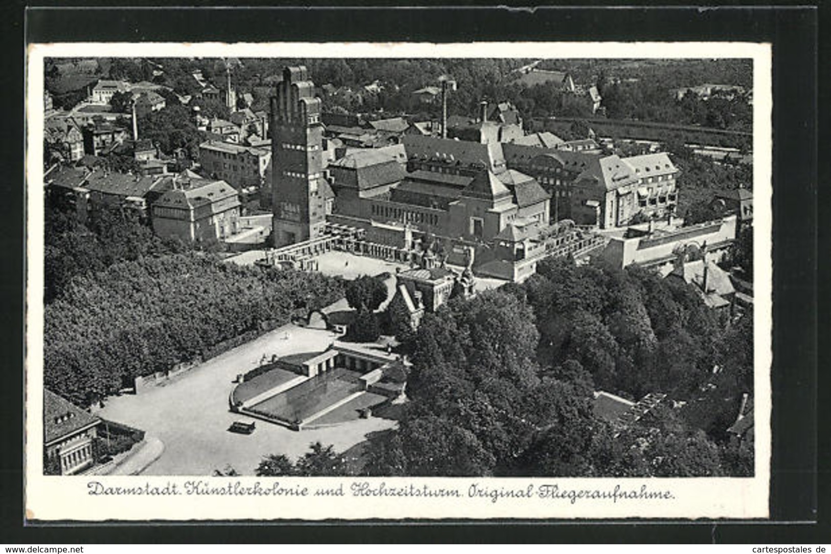 AK Darmstadt, Künstlerkolonie Und Hochzeitsturm - Darmstadt