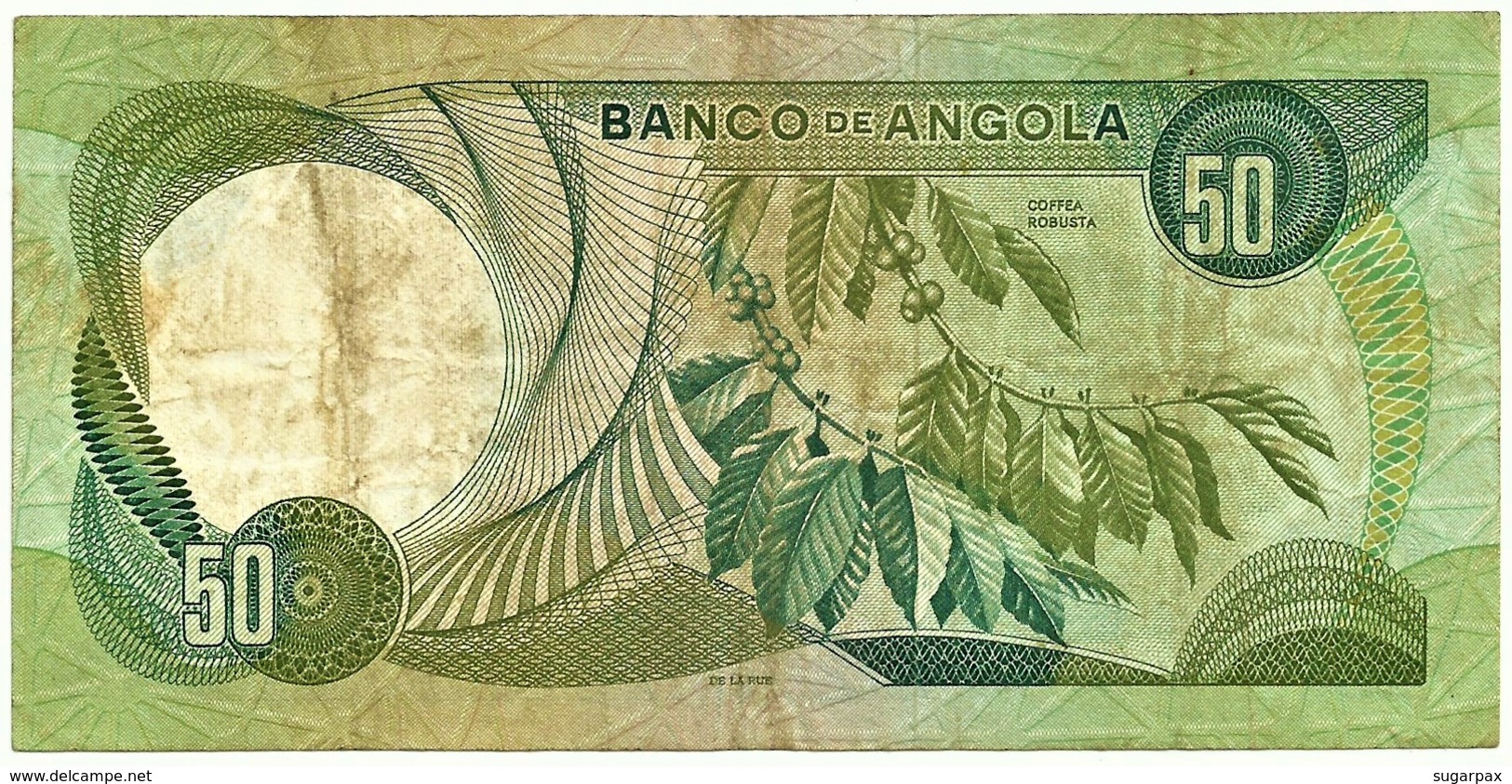 Angola - 50 Escudos - 24.11.1972 - Pick 100 - Série TG - Marechal Carmona - PORTUGAL - Angola