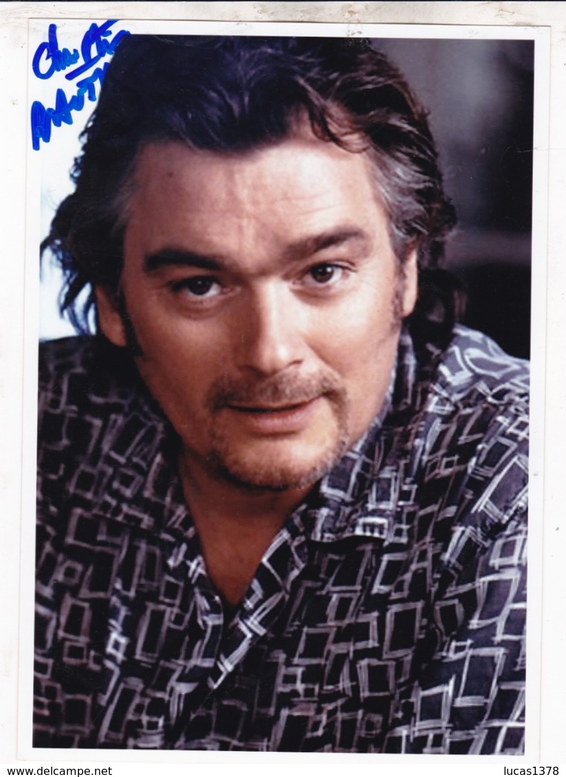 VERITABLE DEDICACE PHILIPPE RAUTH /   SUR TIRAGE PHOTO / 20X15 - Autographes