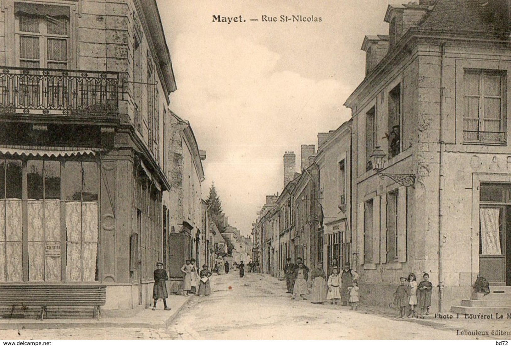 MAYET  ( 72 ) - Rue Saint Nicolas - Mayet