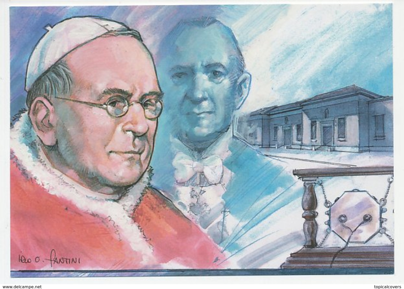 Postal Stationery Vatican 2006 Radio Vatican - Pope Oius XI - Guglielmo Marconi - Otros & Sin Clasificación