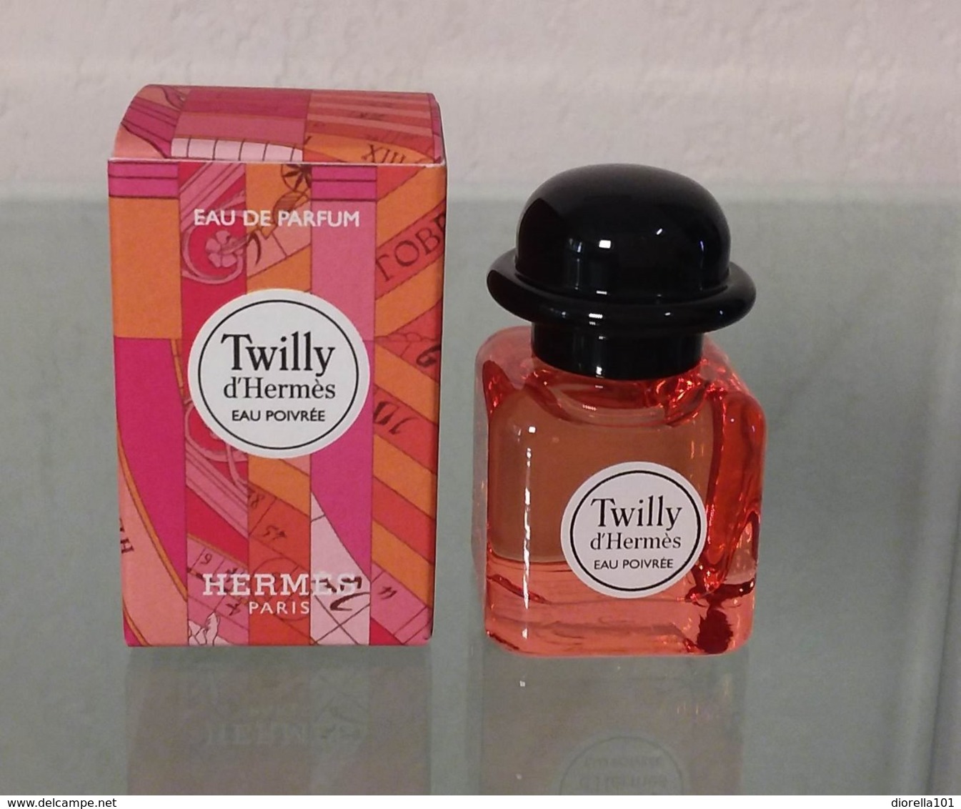 TWILLY EAU POIVREE - EDP 7,5 ML De HERMES - Miniatures Femmes (avec Boite)