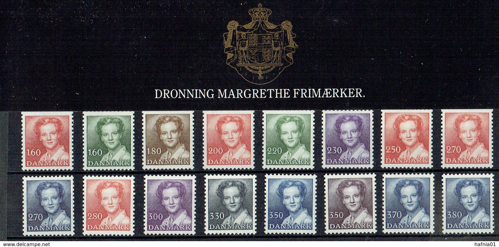 Denmark 1982/1984.  Queen Margrethe II. Lot MNH Stamps. - Collections