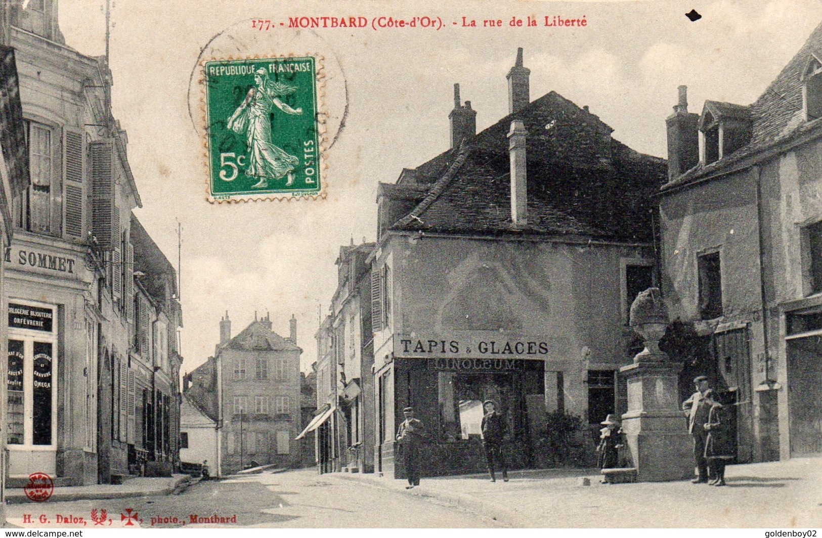 21 Montbard, La Rue De La Liberté - Montbard