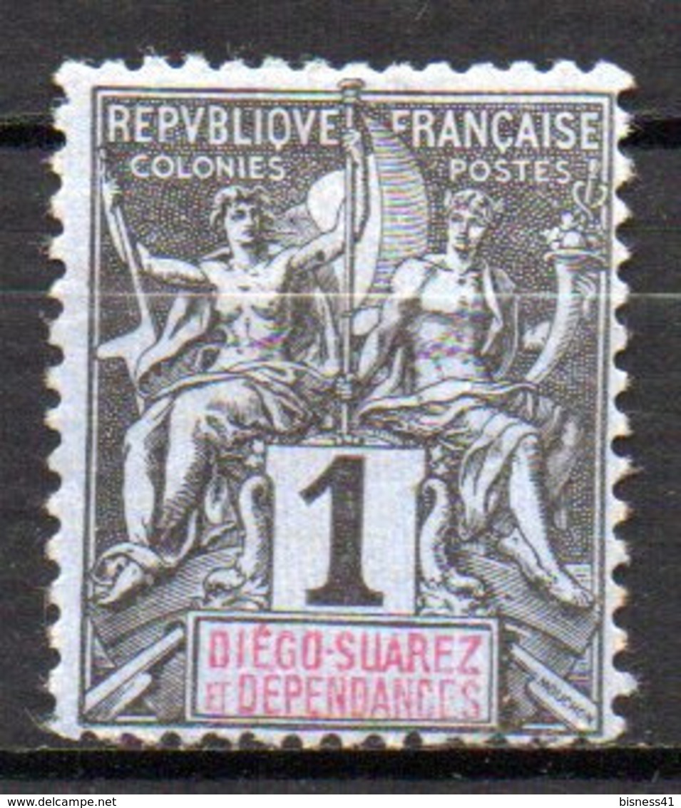 Col17  Colonie Diego Suarez  N° 25 Neuf (X) No Gum  Cote 2,50€ - Unused Stamps