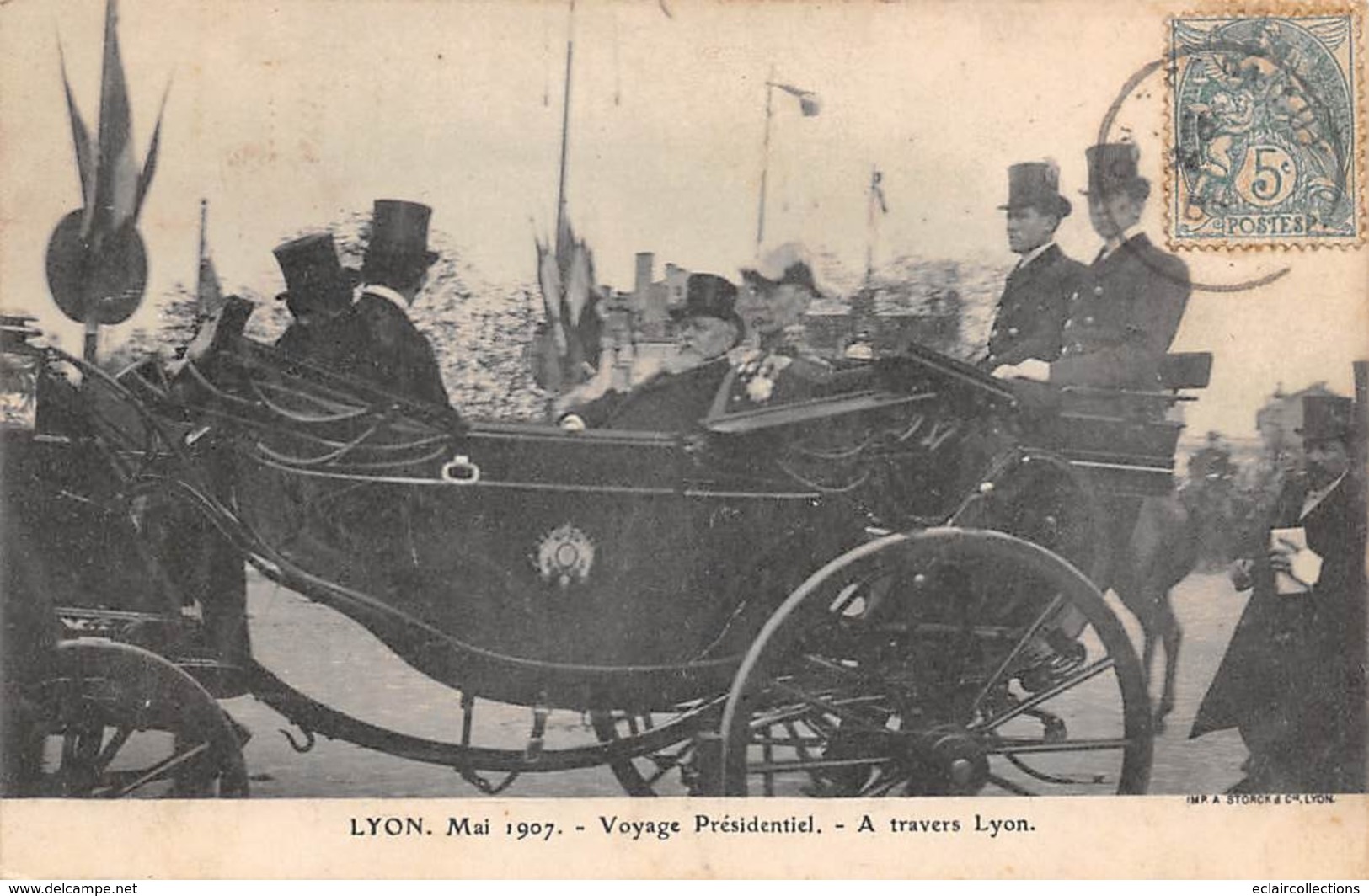 Lyon      69      Voyage De M. Poincarré  A Travers Lyon       (voir Scan) - Other & Unclassified
