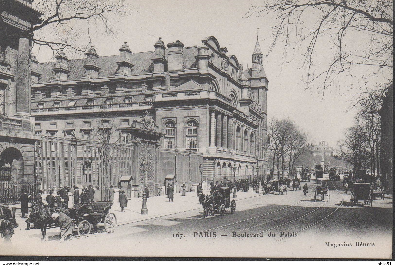 PARIS "75"__ BOULEVARD DU PALAIS - Arrondissement: 01