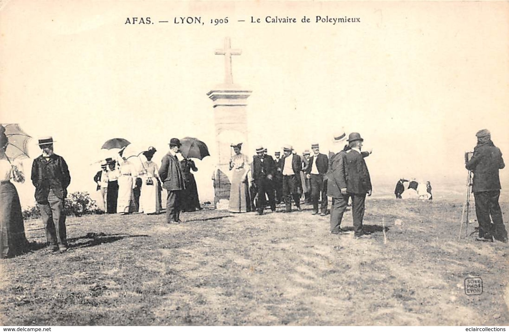 Lyon      69       Afas  1906   Le Calvaire De Poleymieux   (voir Scan) - Sonstige & Ohne Zuordnung