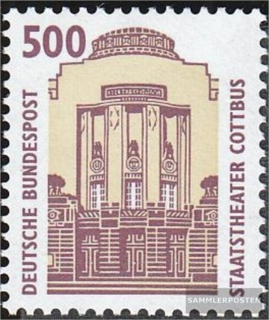 BRD (BR.Deutschland) 1679 (completa.edizione) MNH 1993 Teatro Cottbus - Nuovi