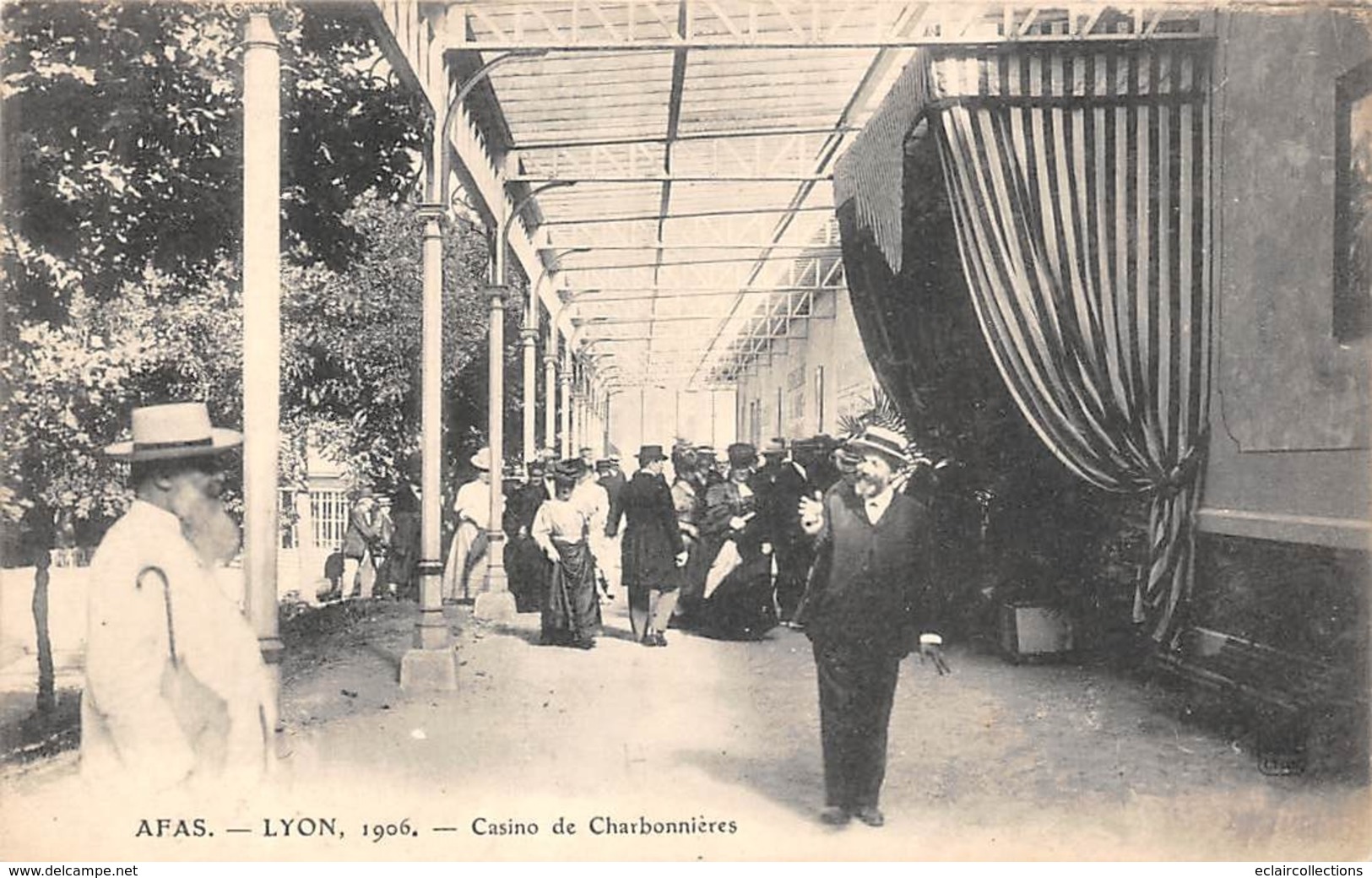 Lyon      69       Afas  1906    Casino De Charbonnières  1   (voir Scan) - Andere & Zonder Classificatie