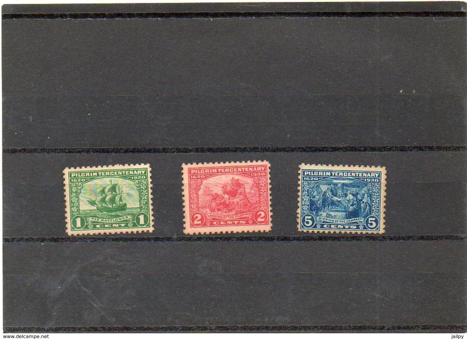 ETATS-UNIS    Série Complète  3 Timbres 5 C   1920    Y&T: 225 à 227    Neufs Sans Charnière - Unused Stamps
