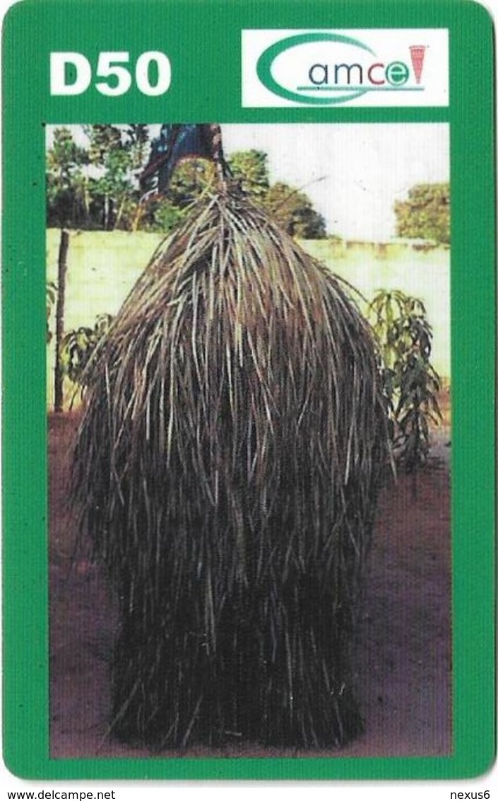 Gambia - Gamcel - Haystack Green Type #1 - Prepaid 100GD, No Expiry Date, Used - Gambia