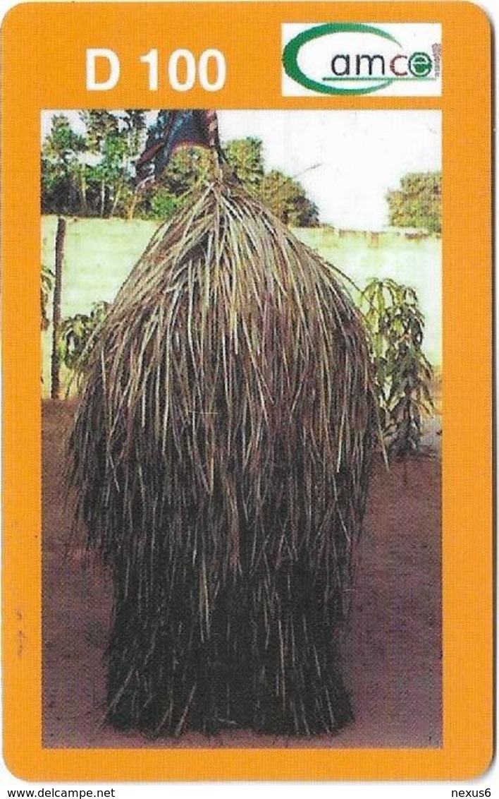 Gambia - Gamcel - Haystack Orange - Prepaid 100GD, Used - Gambia