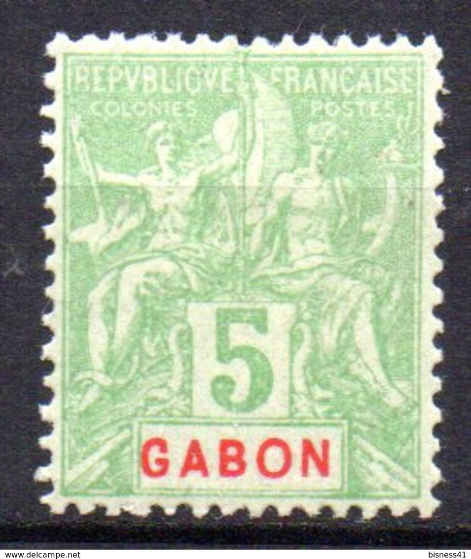 Col17  Colonie Gabon  N° 19 Neuf X MH Cote  4,00€ - Neufs