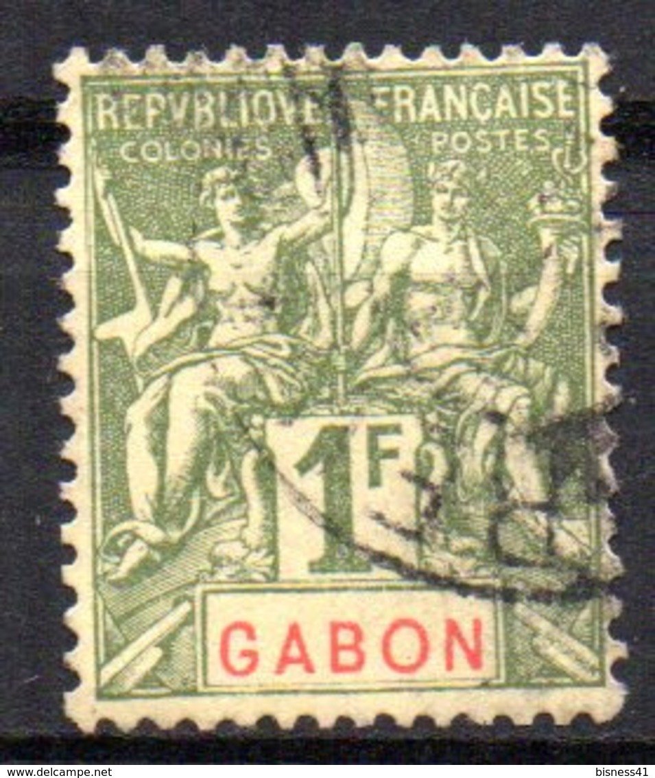 Col17  Colonie Gabon  N° 30 Oblitéré Cote  50,00€ - Oblitérés