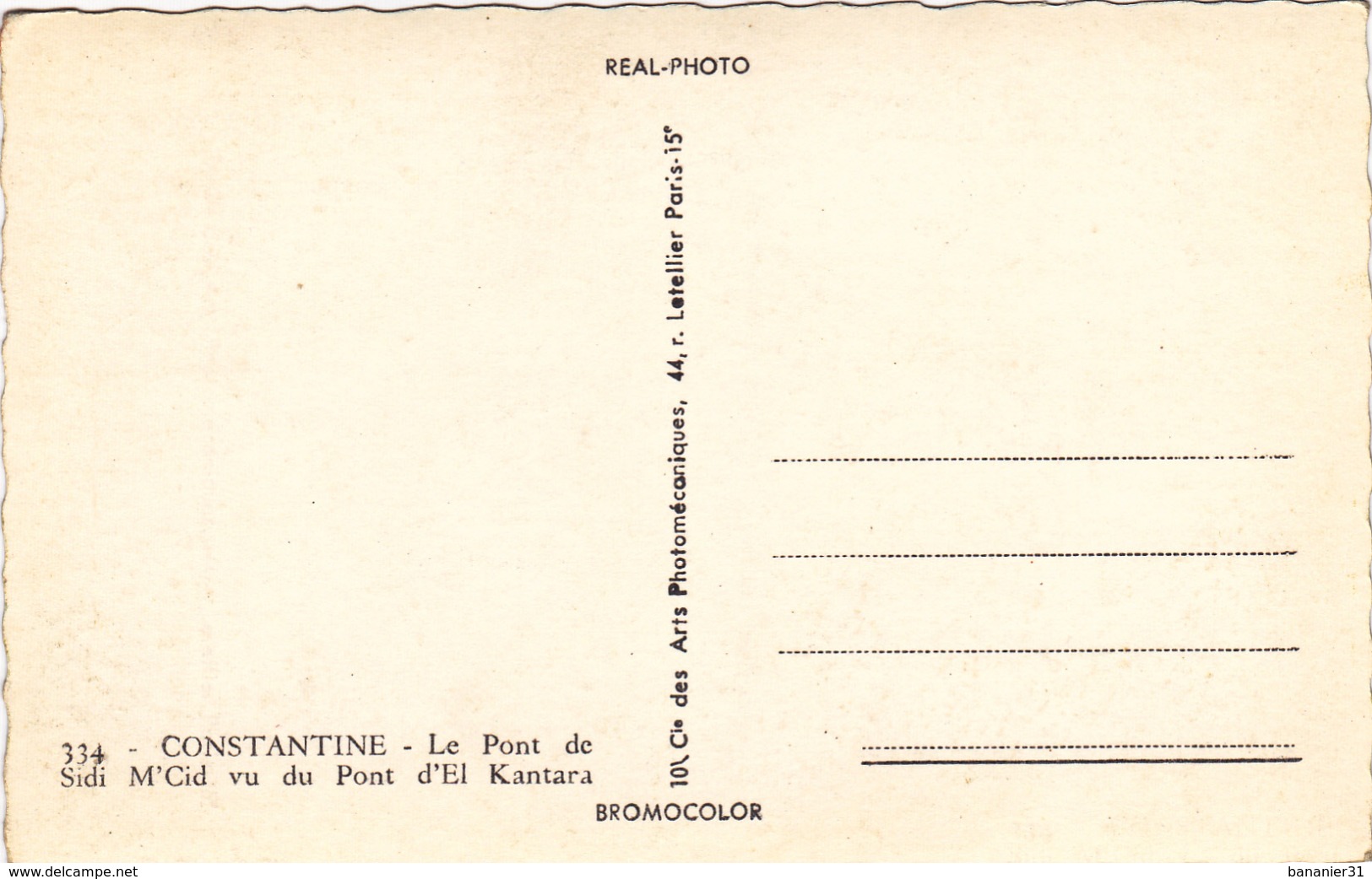 CPSM ALGERIE - CONSTANTINE : LOT De 5 Cartes Postales Dont L'aqueduc Romain @ Edition CAP - Constantine