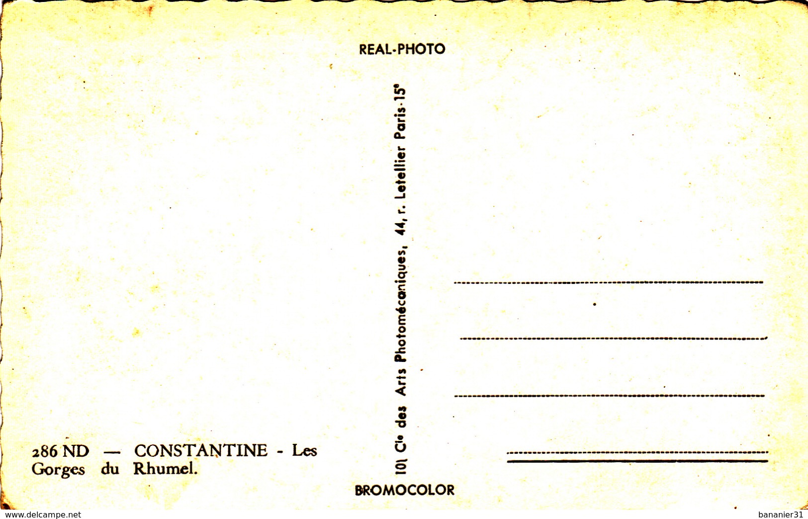 CPSM ALGERIE - CONSTANTINE : LOT de 5 cartes postales dont l'aqueduc Romain @ Edition CAP
