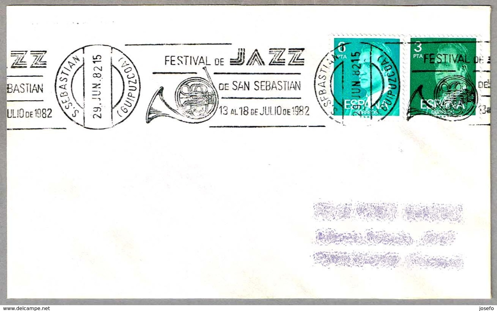 FESTIVAL DE JAZZ DE SAN SEBASTIAN. San Sebastian, Pais Vasco, 1982 - Música