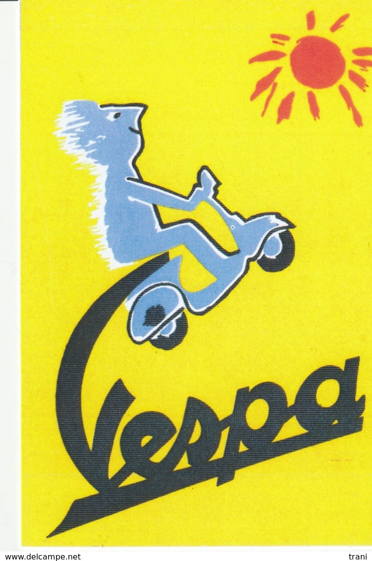 La VESPA - Riproduzione Da Originale - Publicité