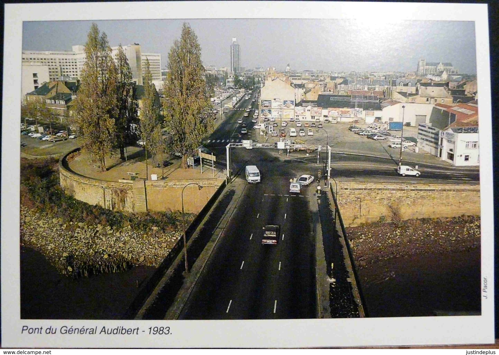 PONT DU GENERAL AUDIBERT 1983 LE TRAMWAY A CHANGE NANTES - Nantes