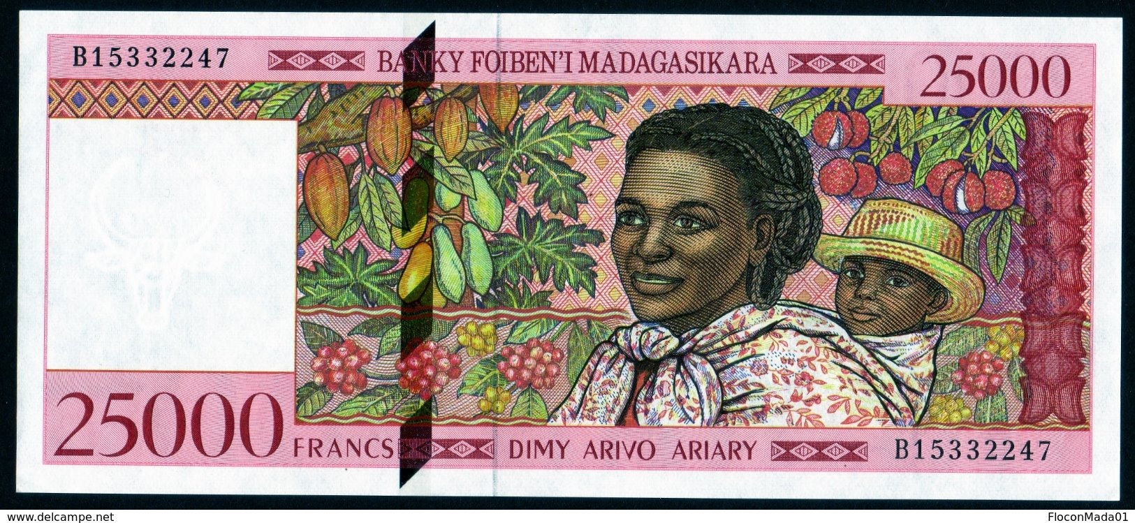 Madagascar 1998 25000 Francs  UNC   Neuf  Parfait - Madagascar