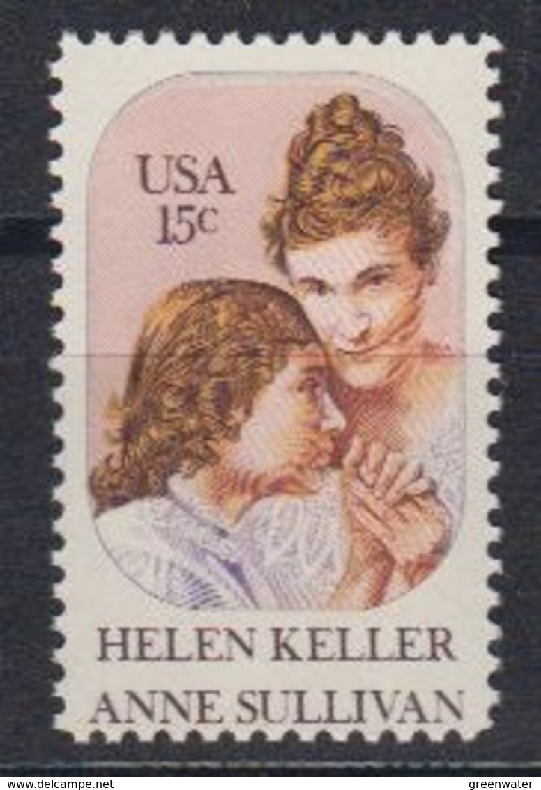 USA 1980 Helen Keller & Anne Sullivan 1v ** Mnh (45085) - Ongebruikt