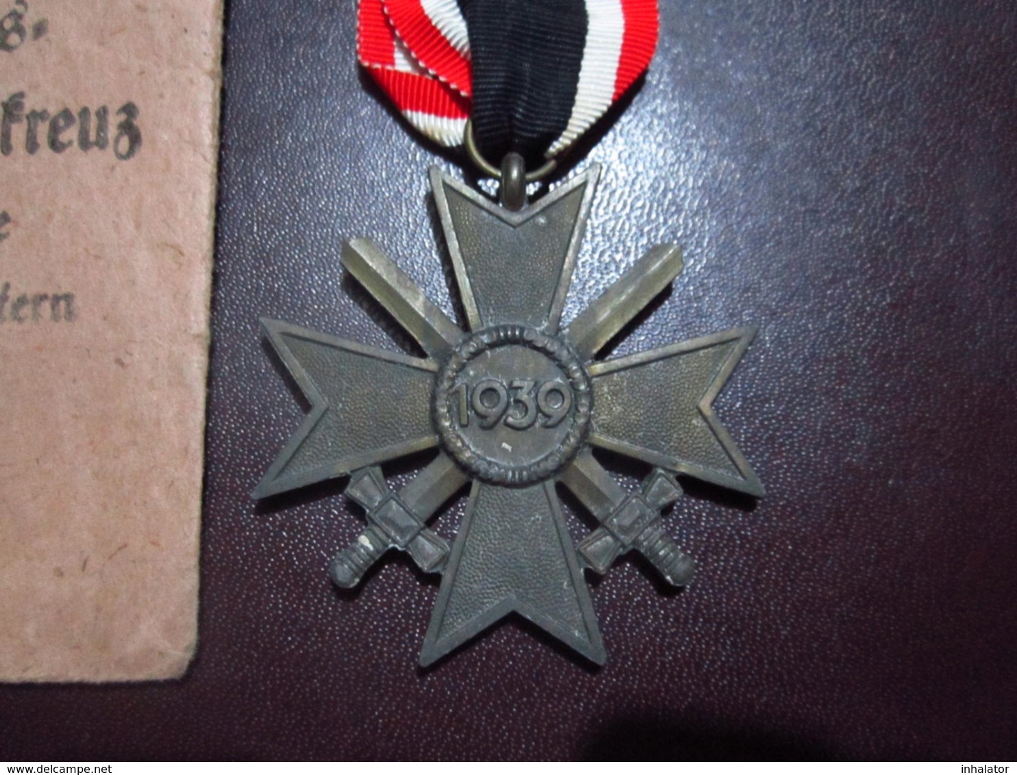 WW2 1939 German War Medal Cross, Class II ORIGINAL - Germany