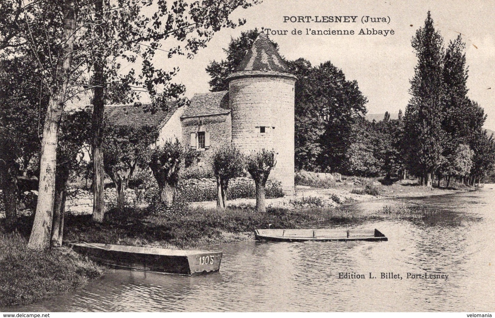 S3098 Cpa 39 Port Lesney - Tour De L'ancienne Abbaye - Autres & Non Classés