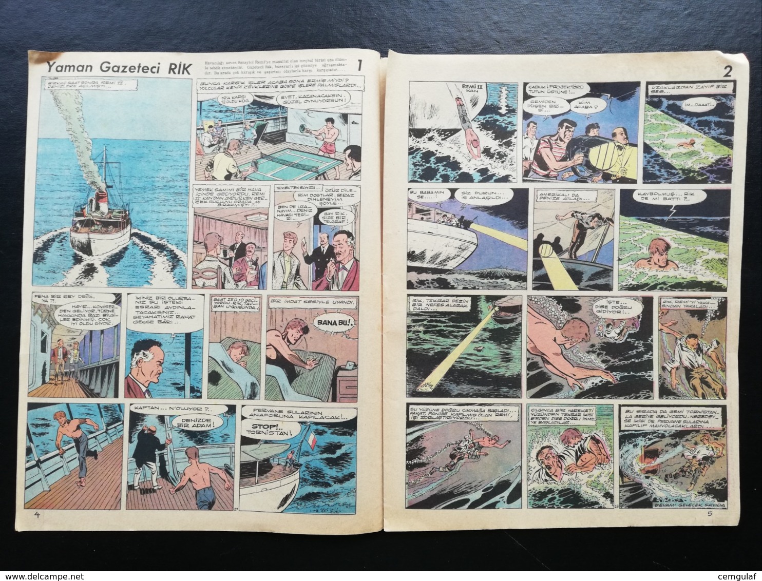 Tintin Magazine TURKISH EDITION/ ZIPZIP 7 Den 77 Ye Kadar Her Gencin Mecmuası Sayı:29 /1964 - Stripverhalen & Mangas (andere Talen)